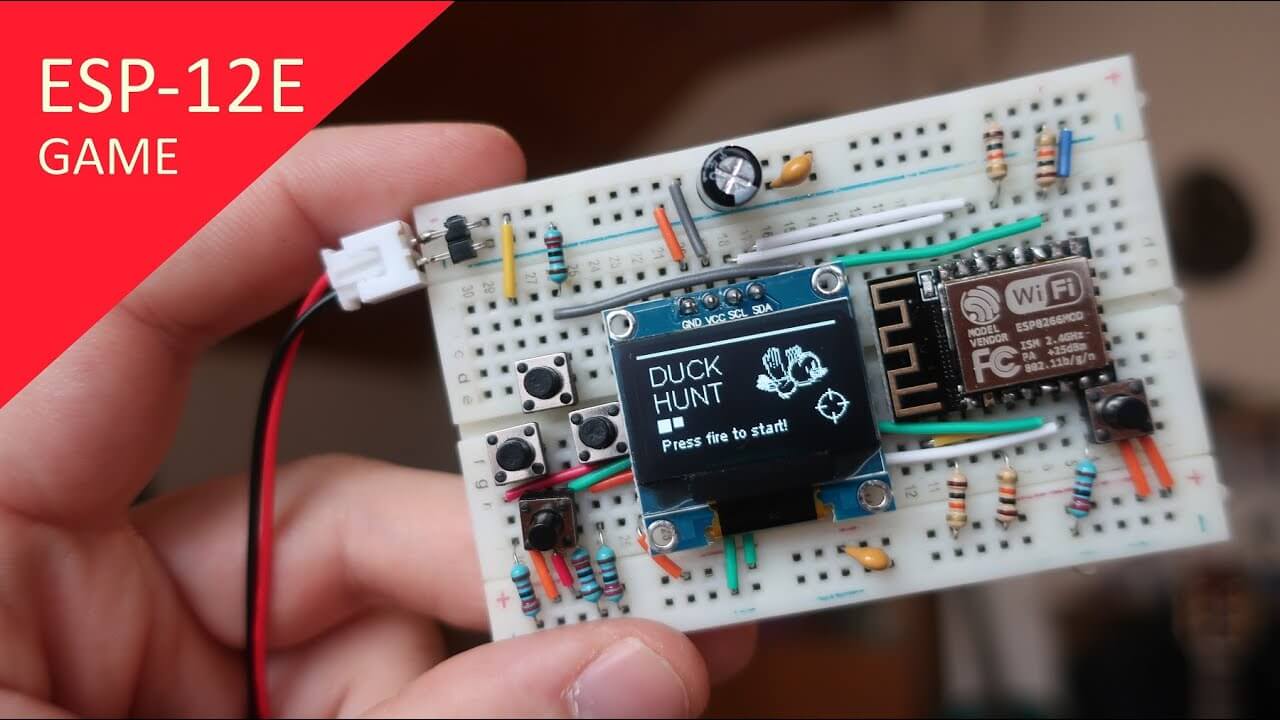 ESP-12E GAME- NodeMcu ESP8266