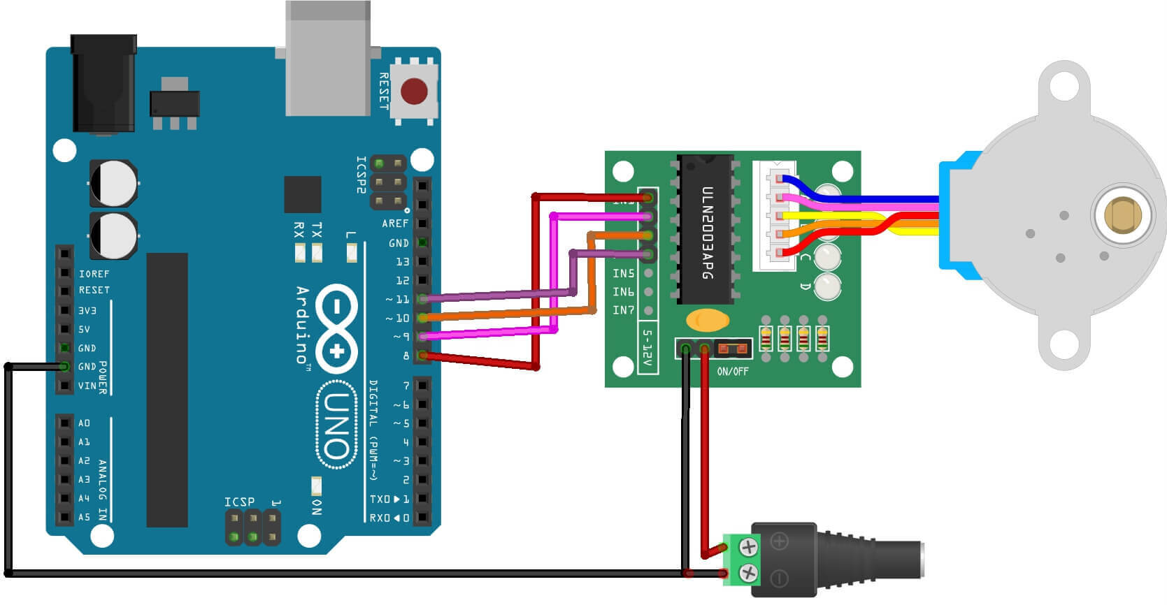 28BYJ-48 Stepper Motor