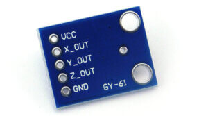 adxl335 Sensor pinout