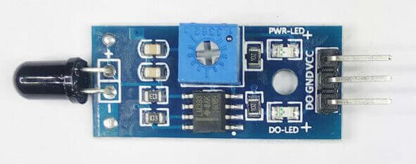 Flame Sensor With Raspberry Pi Pico Using Micropython Code 1