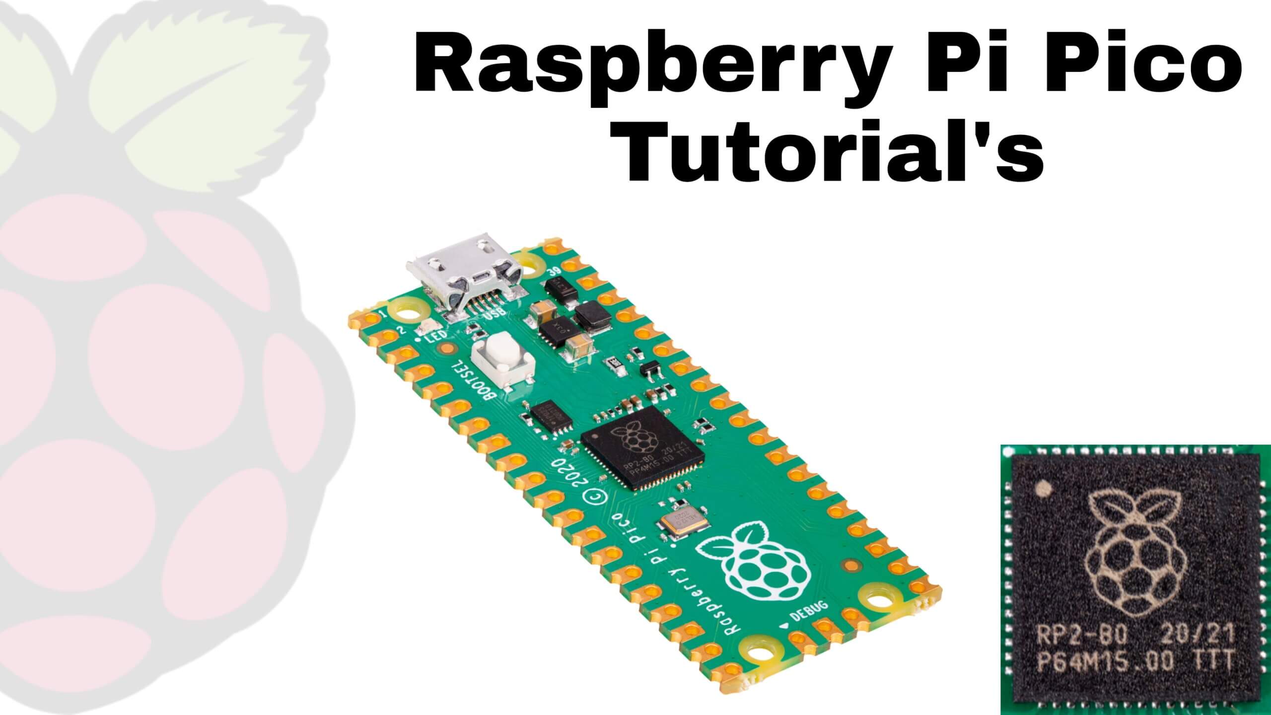 Getting Started Raspberry Pi Pico Pinout, Specs -Tutorials