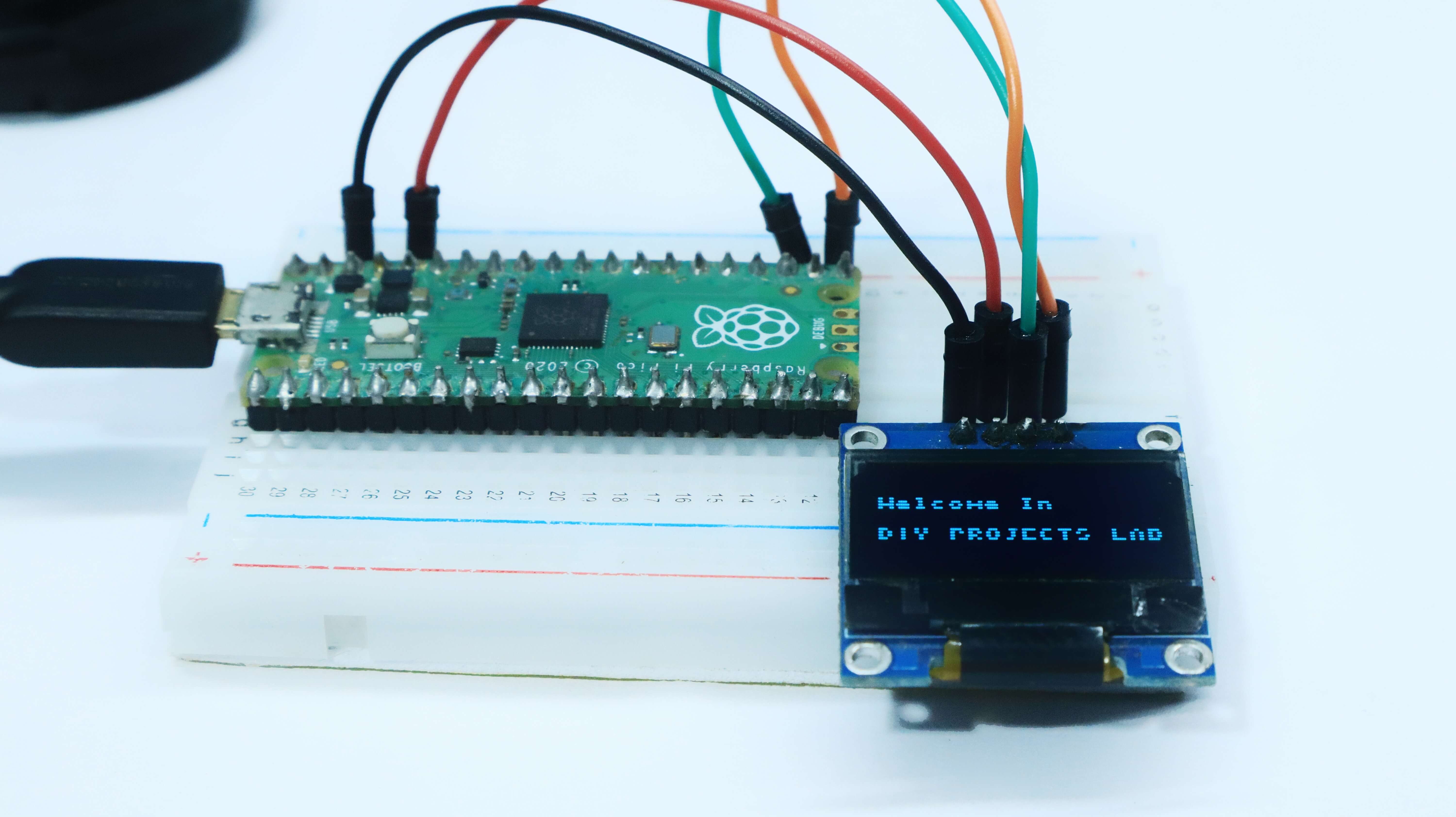 Raspberrypi pi o OLEd display