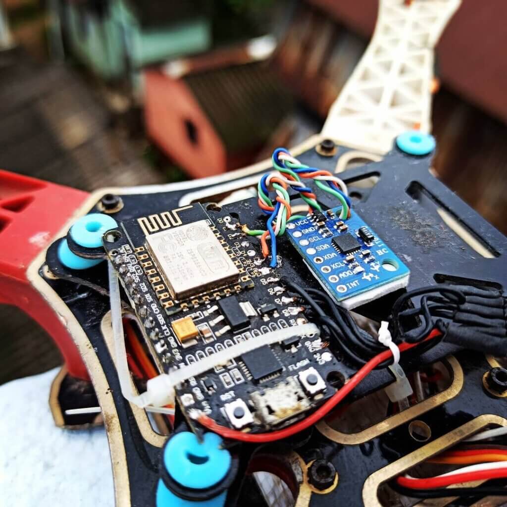 BUild Nodemcu esp8266 drone