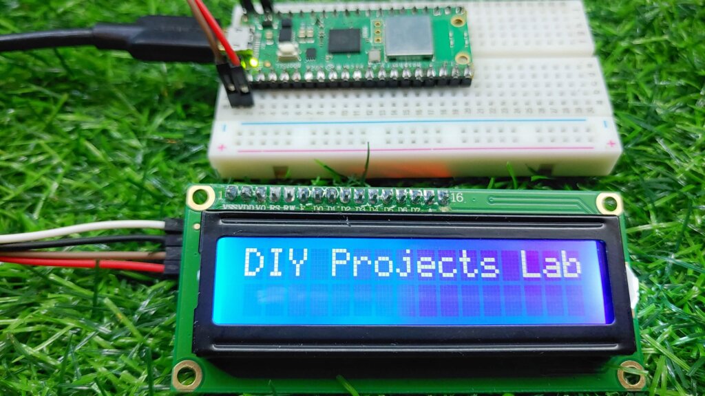 Interface 16x2 LCD Display With Raspberry Pi Pico Micropython
