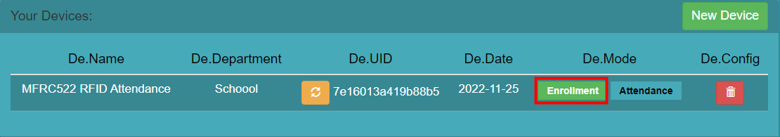 Add Student Data to RFID Attendance System