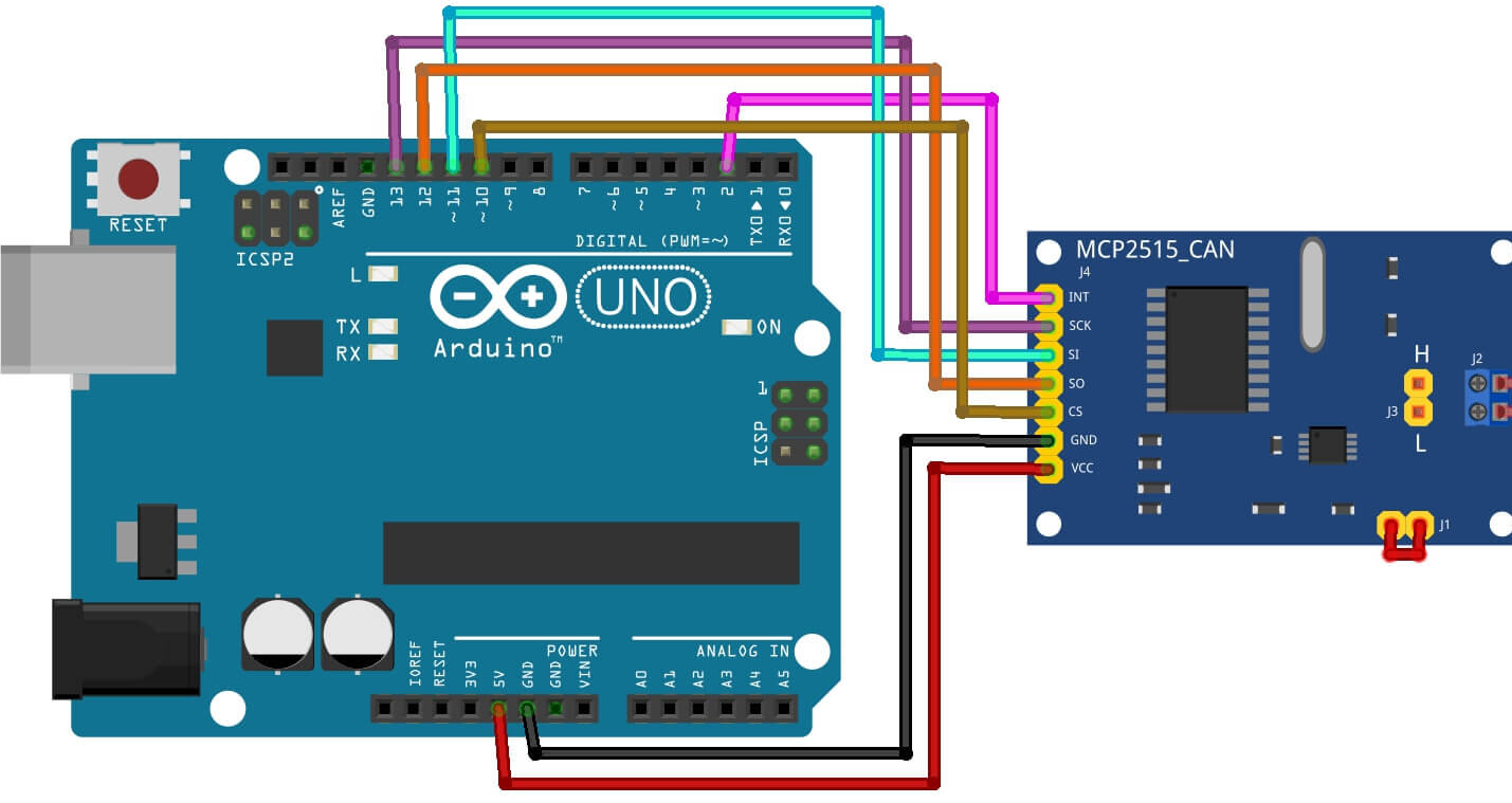 MCP2515 Module With Arduino