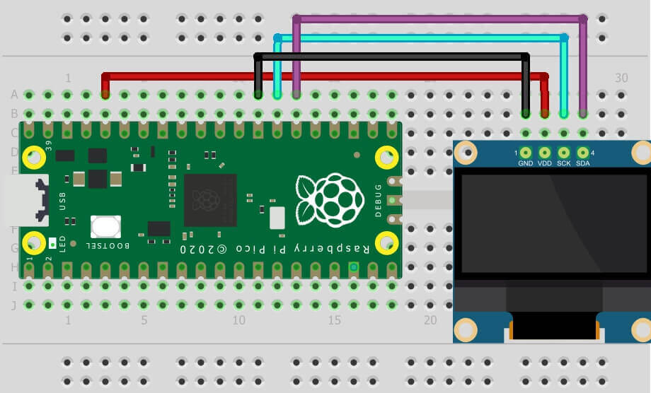 I2C device to Raspberry Pi Pico