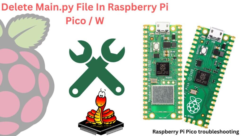 Delete Main.Py file In Raspberry Pi Pico