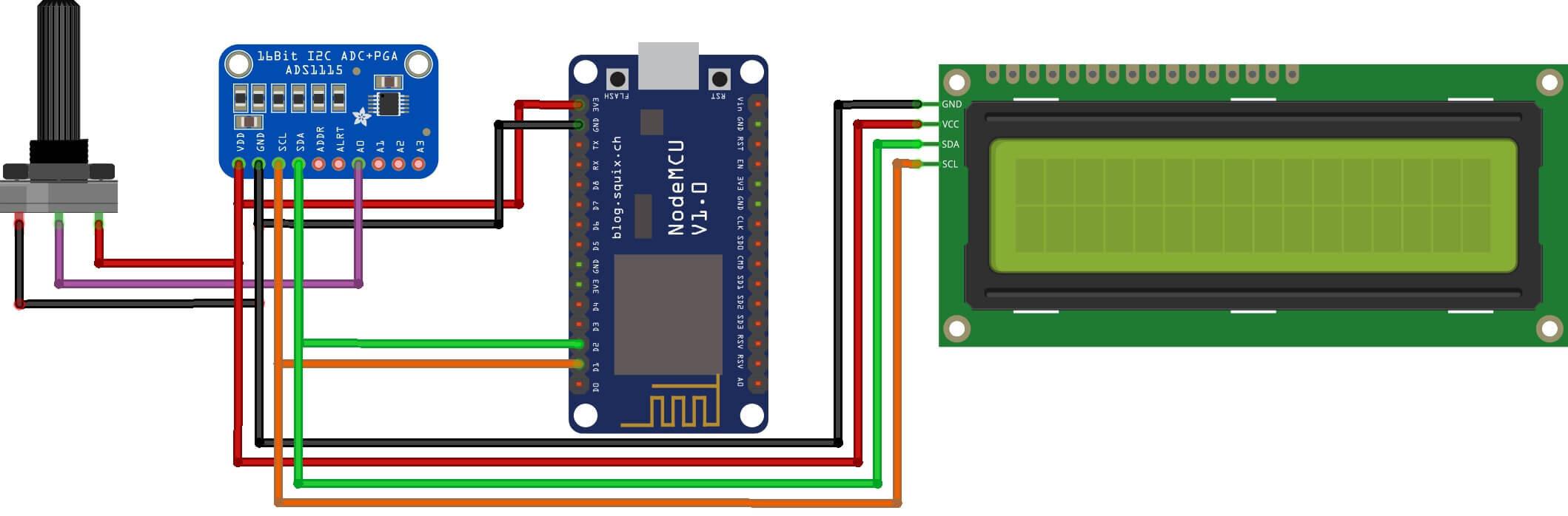 ADS1115 ADC ESP8266