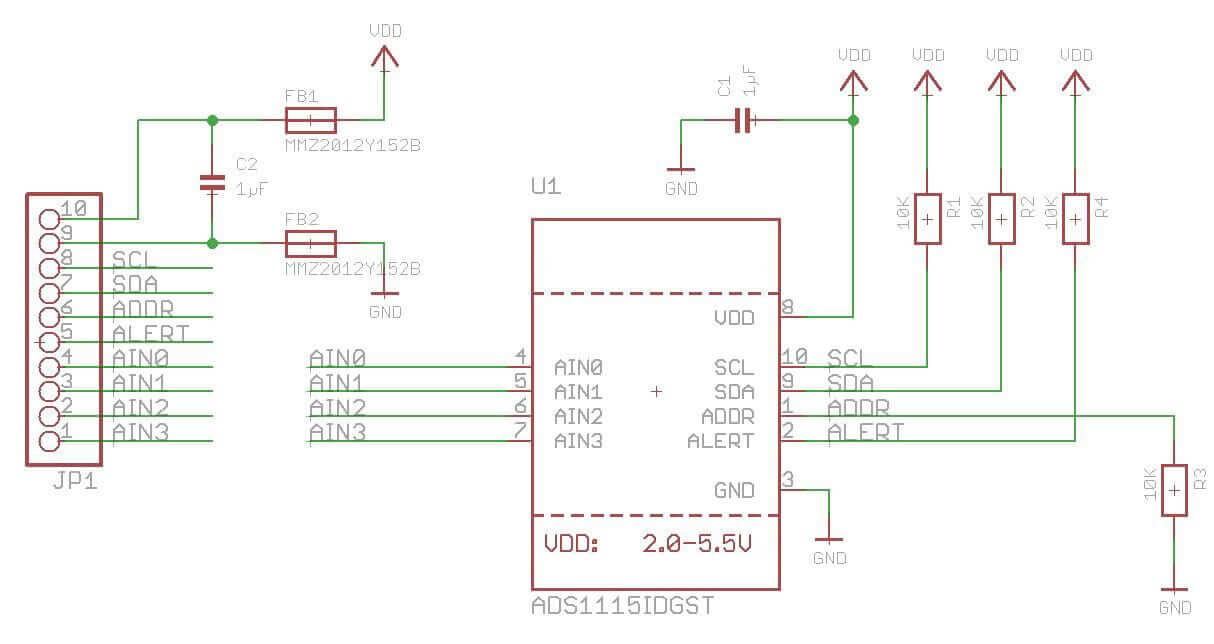 ADS1115 Schematics