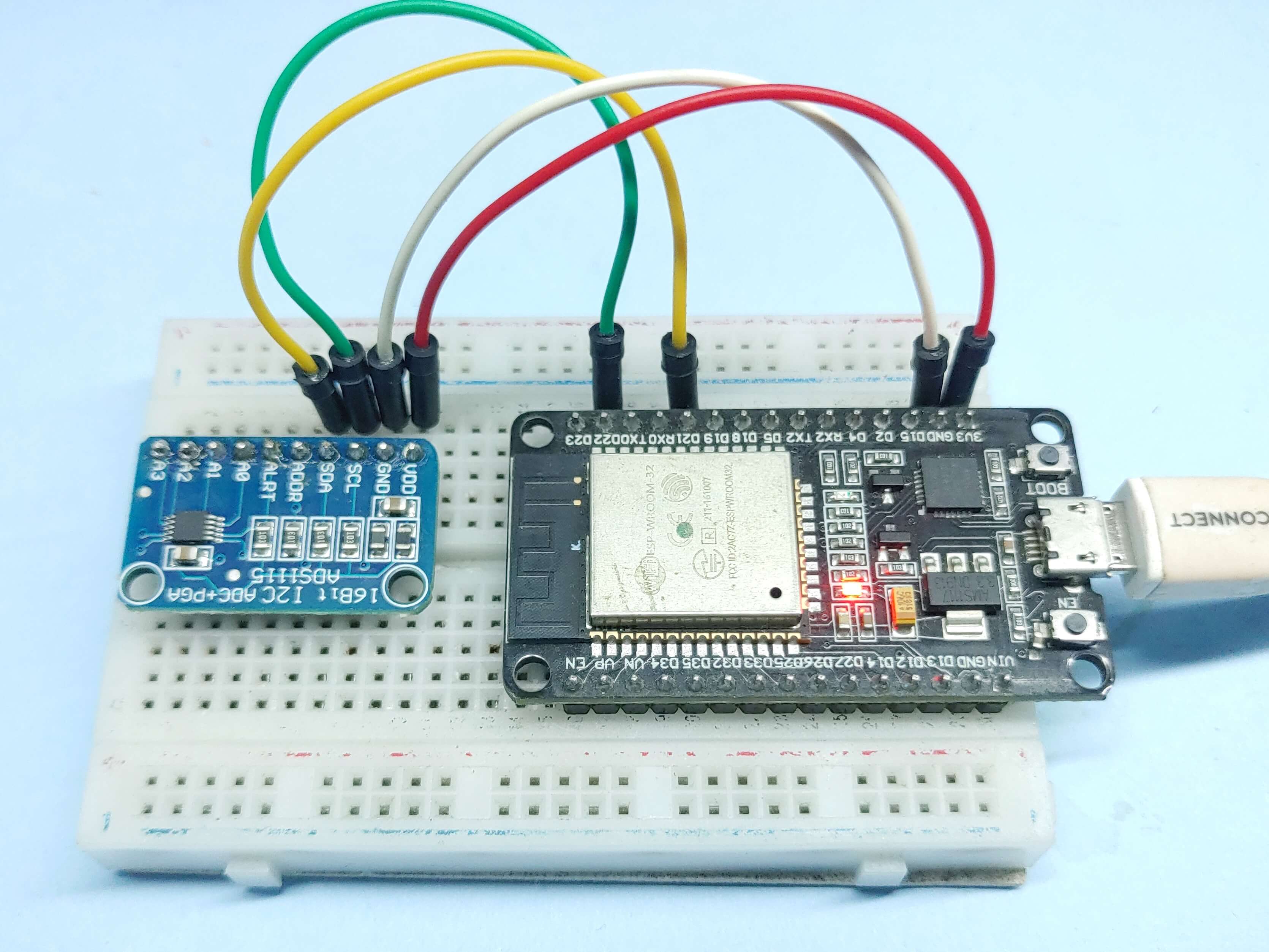 ADS1115 16-Bit ADC with ESP32
