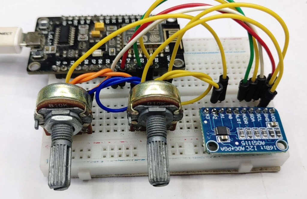 Interface ADS1115 16-Bit ADC with ESP8266