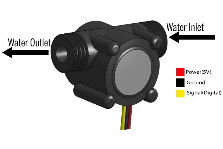 Flow Sensor Pinout 