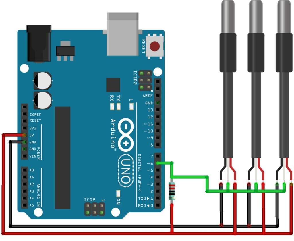 Interfacing Temperature Sensor DS18B20 Arduino Tutorial