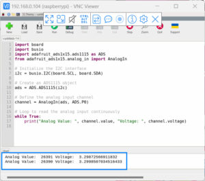 Read Analog Value Using ADS1115 16-Bit ADC with Raspberry Pi