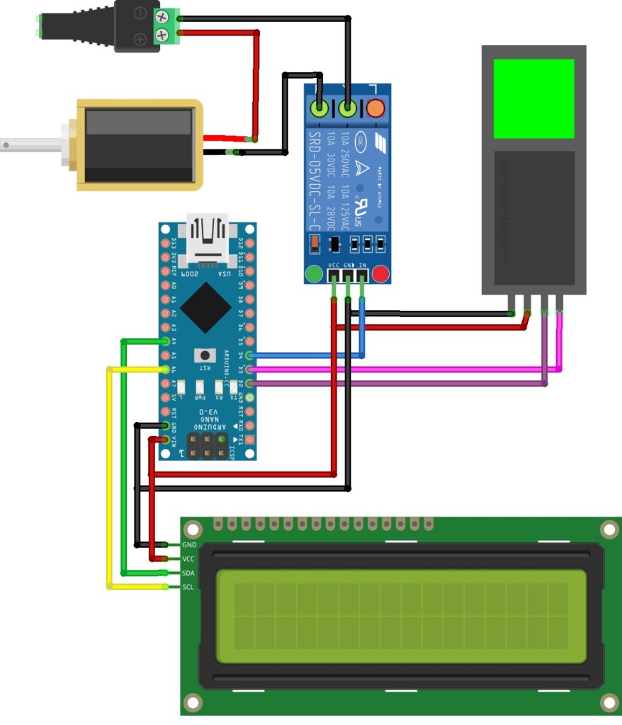 Fingerprint Door Lock Security Systems Using Arduino & LCD