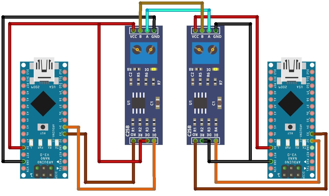 MAX485 MODBUS Serial Communication With Arduino