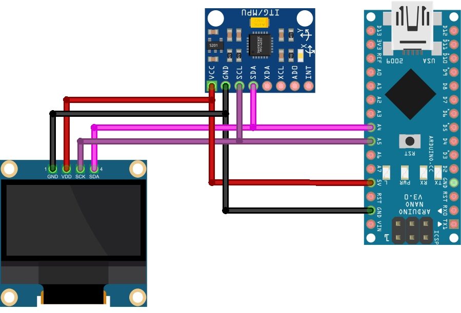 Measure Tilt Angle with MPU6050 & Arduino 