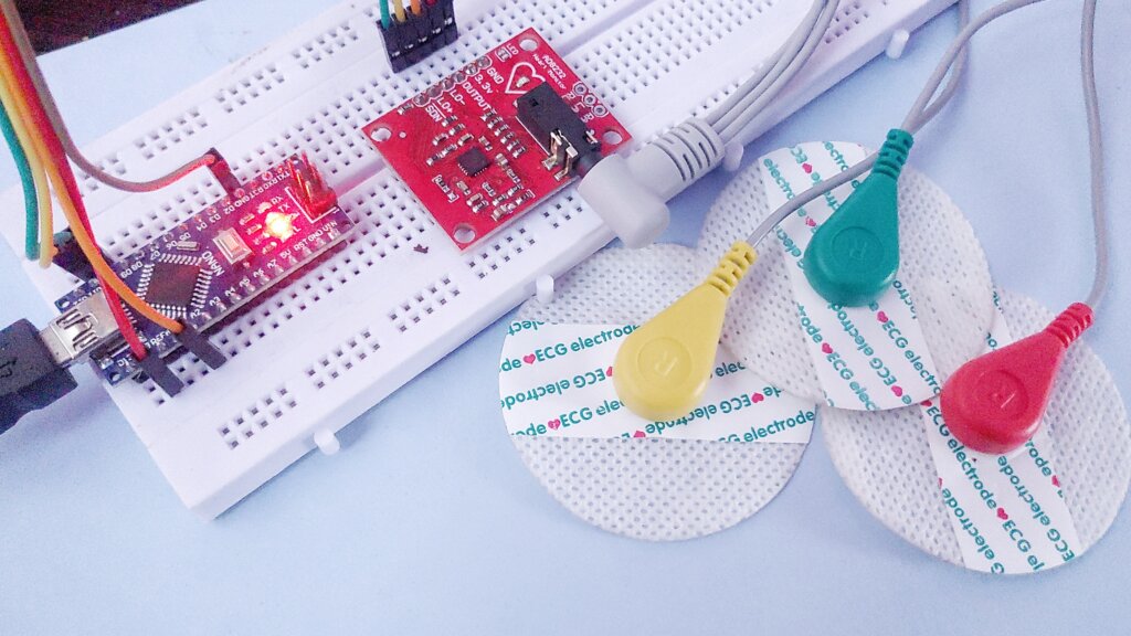 AD8232 ECG with arduino