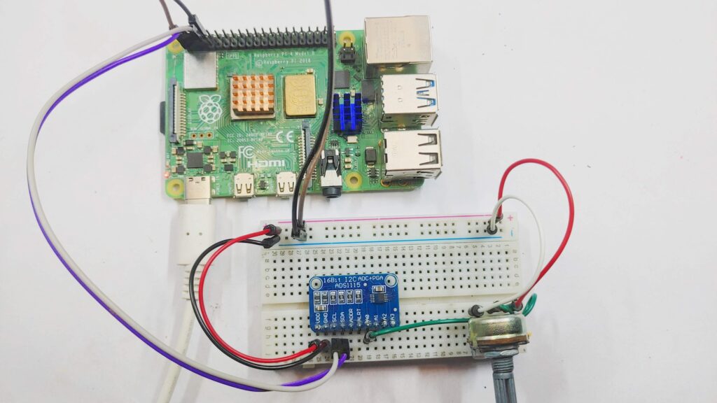 ADS1115 16-Bit ADC With Raspberry Pi