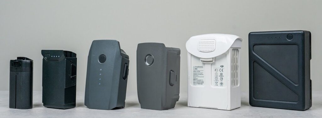 All types of DJI Drones Batteries