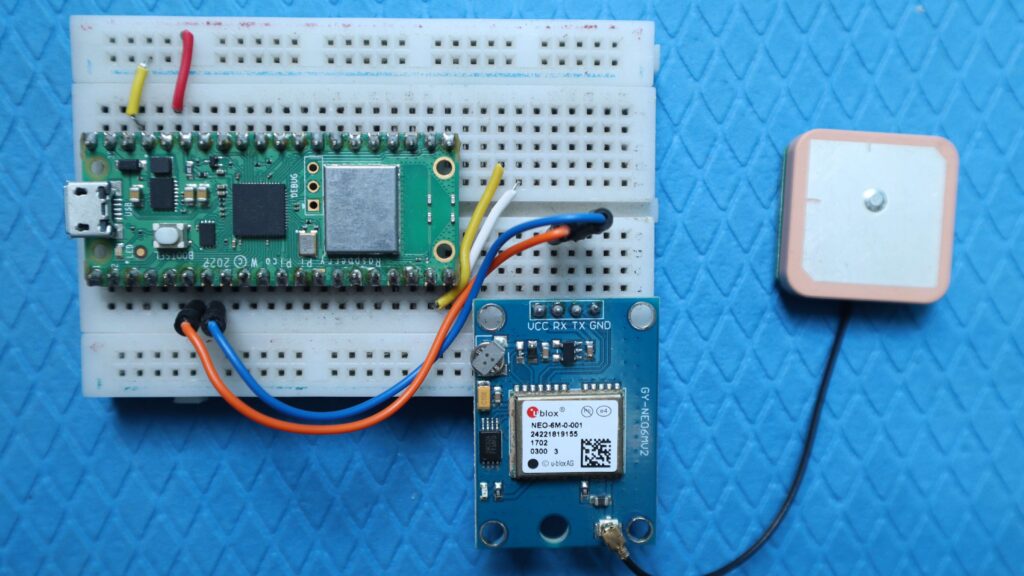 NEO-6M GPS Raspberry Pi Pico