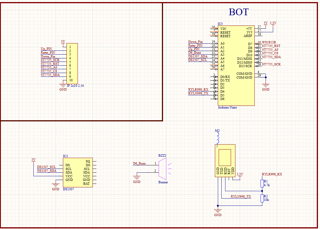 LoRa Based Smart Agriculture and Remote Monitoring System Wiring diaram