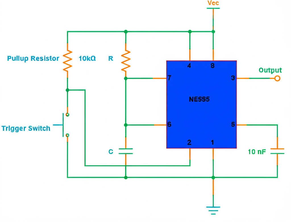 Circuit 555-monostable-calculator