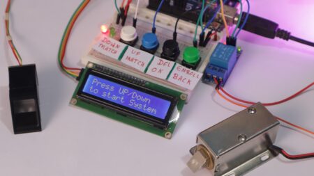 Biometric Security System with Fingerprint Sensor & Arduino