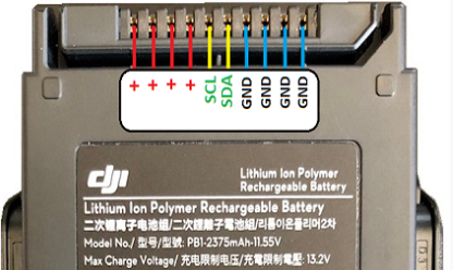 DJI Mavic Air Battery Pinout