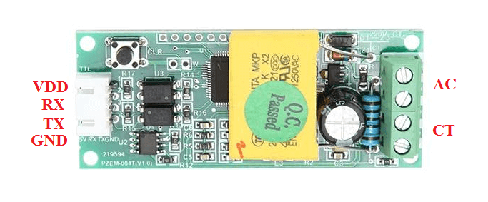 PZEM-004T Pinout