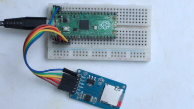 Interfacing Micro SD Card Module with Raspberry Pi Pico