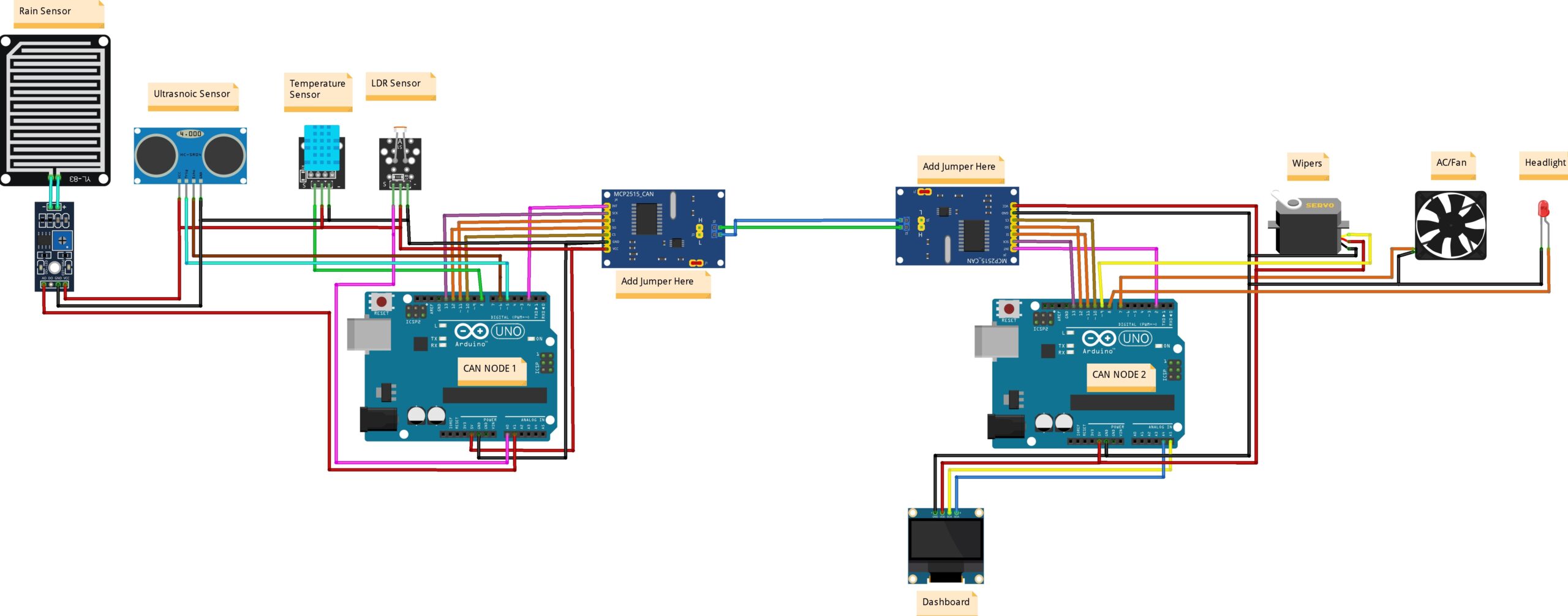Vehicle Monitoring With MCP2515 CAN Bus