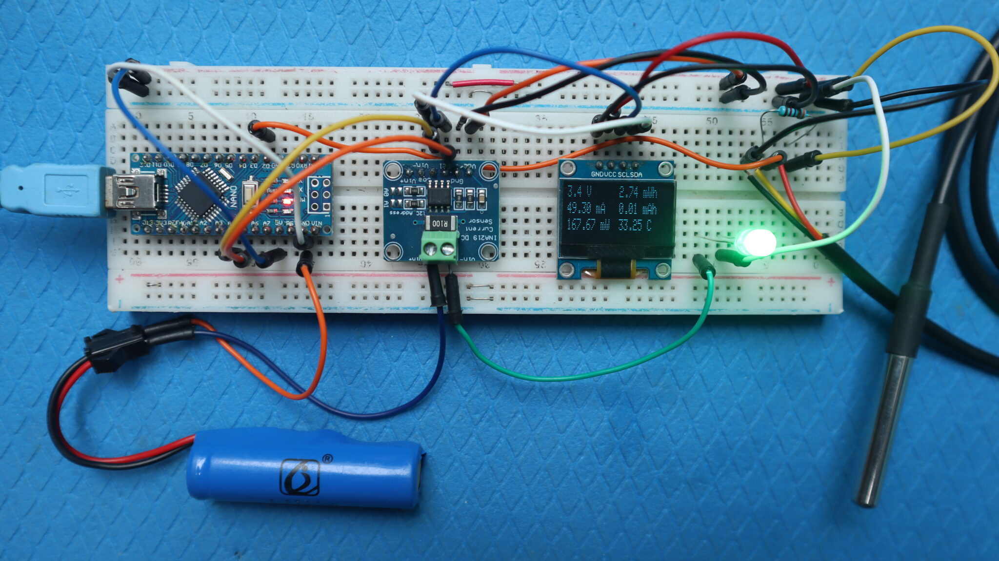 How to use DC INA219 Current Sensor Module with Arduino