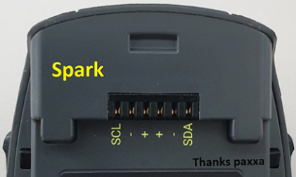 DJI Spark battery pinout
