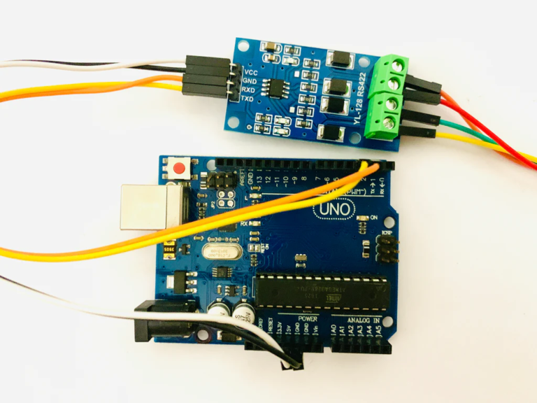 Interfacing RS-422 To TTL MAX490 Convertor With Arduino